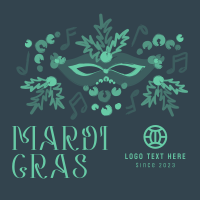 Mardi Gras Glamour Instagram post Image Preview