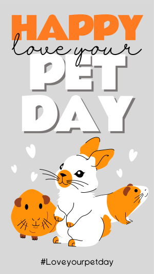Happy Pet Day Facebook story Image Preview