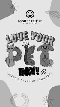 Share Your Pet Love Facebook Story Design