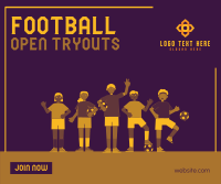 Try Outs are Open Facebook Post Design