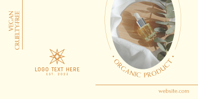 Organic Product Twitter post Image Preview