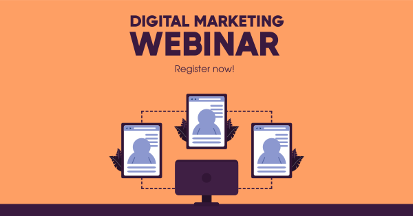 Digital Marketing Webinar Facebook Ad Design Image Preview