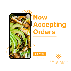 Food Delivery App  Instagram post Image Preview