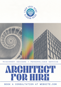 Editorial Architectural Service Poster Preview