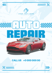 Auto Repair Service Flyer Design