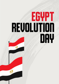 Egyptian Flag Poster Image Preview