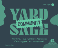 Yard Community Sale Facebook post Image Preview