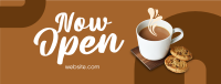 Coffee And Cookie Facebook Cover Design