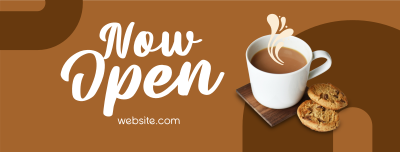 Coffee And Cookie Facebook cover Image Preview