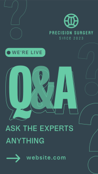 Live Q&A TikTok Video Image Preview