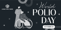 World Polio Day Twitter Post Design