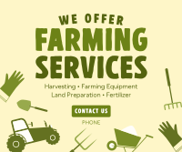 Trusted Farming Service Partner Facebook Post Design