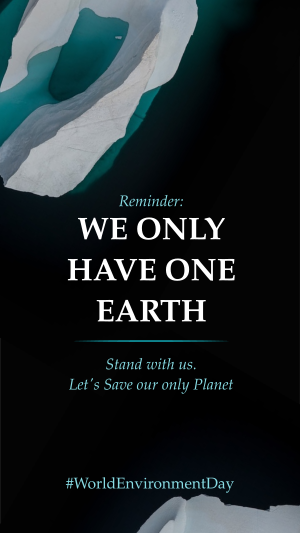 World Environment Day Facebook story Image Preview