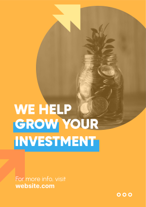 Grow your investment Flyer Image Preview