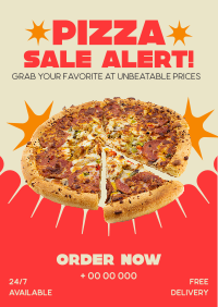 Pizza Sale Poster Preview
