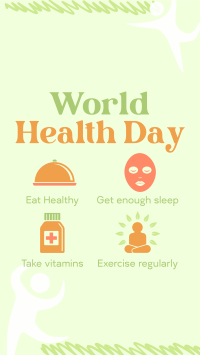 Health Day Tips Instagram reel Image Preview