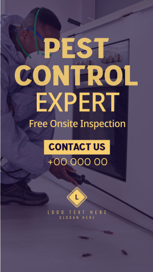 Pest Control Specialist Instagram story Image Preview