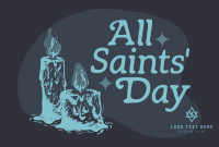 Candles for Saints Pinterest Cover Design