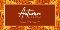 Leafy Autumn Giveaway Twitter post Image Preview