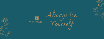 Always Be Yourself Facebook cover Image Preview