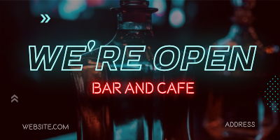 Neon Now Open Twitter Post Image Preview