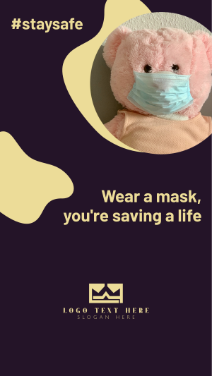 No Mask, No Entry Instagram story Image Preview