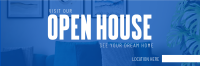 Minimalist Open House Twitter Header Image Preview