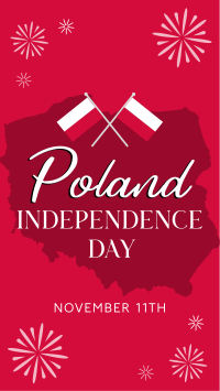 Happy Poland Day TikTok Video Design