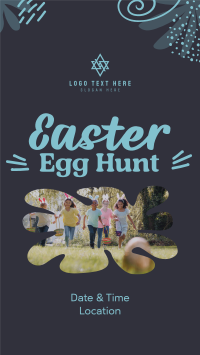 Fun Easter Egg Hunt Instagram story Image Preview