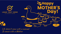 Mother Duck Facebook Event Cover Design