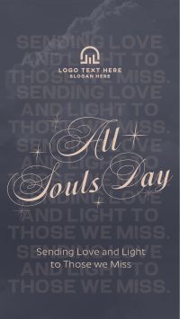 Trendy All Souls Day Greeting Instagram Reel Preview