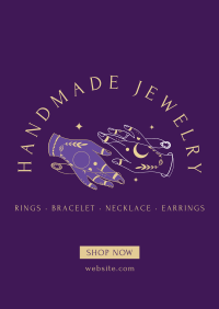 Handmade Jewelry Poster Image Preview
