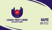 City Vinyl Sound Business Card Image Preview