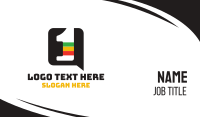 Reggae Chat Number 1 Business Card Image Preview