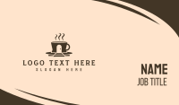 Cafe Coffee House Business Card Preview