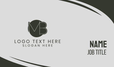M & B Needle Business Card Image Preview