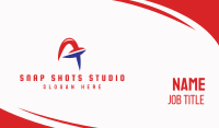 Swoosh Stroke A Business Card Image Preview