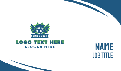 Soccer FC Club Business Card Image Preview