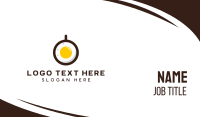 Coffee & Egg Business Card Image Preview
