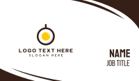 Coffee & Egg Business Card Design