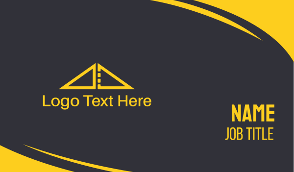 Golden Bridge Business Card Design Image Preview