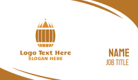 Barrel Crown Business Card Image Preview