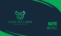 Digital Tech Bull  Business Card Image Preview