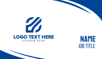 Blue Tech Software Business Card Preview