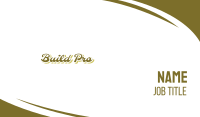 Vintage & Gold Business Card Image Preview