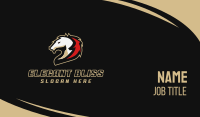 Horse Sports Mascot Business Card Image Preview