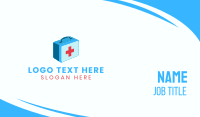 First Aid Medicine Business Card Design