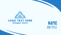 Ice Mountain  Business Card Image Preview
