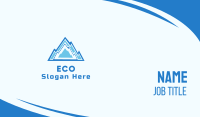 Ice Mountain  Business Card Image Preview
