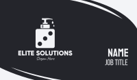 Dice Liquid Soap Business Card Image Preview